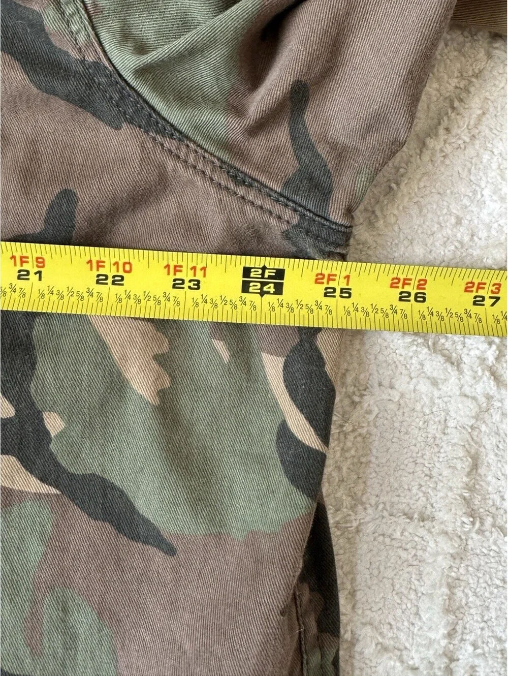 Old Navy Camo Workwear Shirt Mens XL Heavy Cotton Button Up